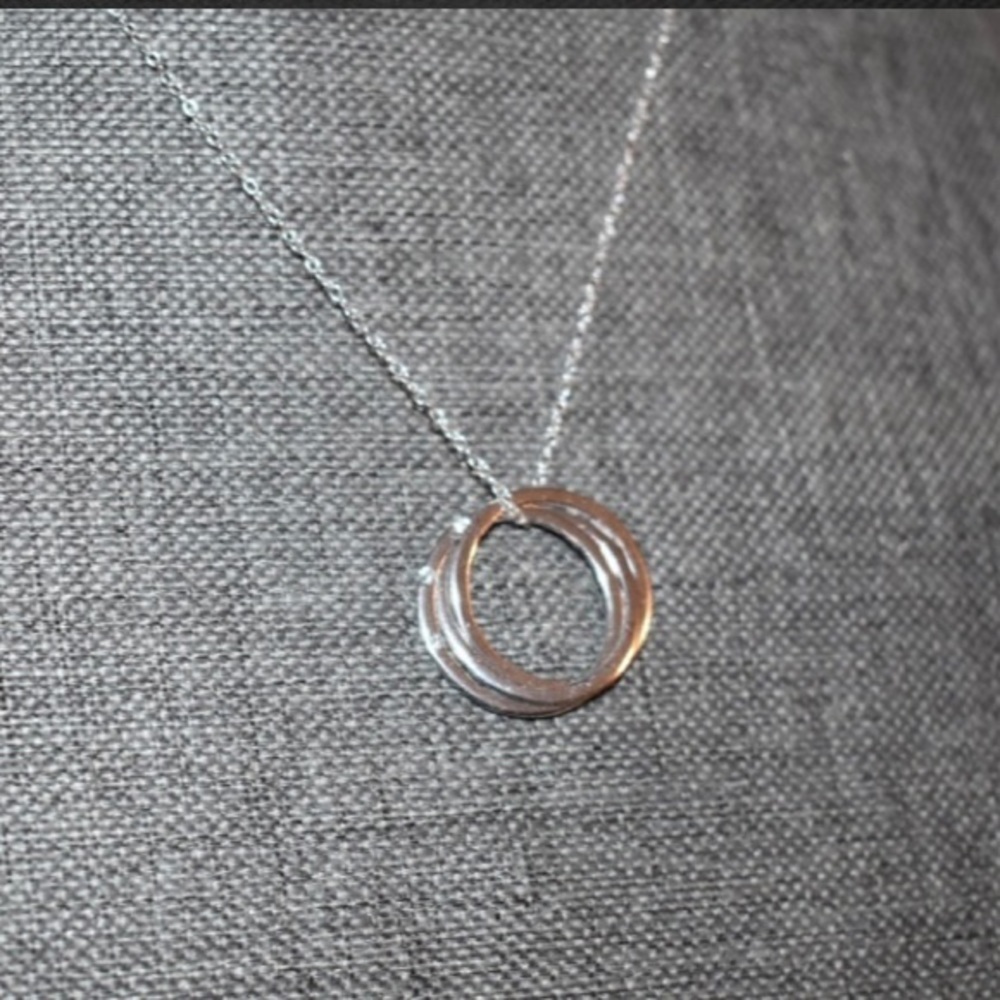 Vintage‎ Sterling Silver Necklaces 18" - Picture 3 of 4